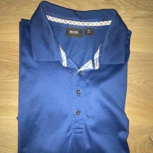 Blue Hugo Boss XXL Polo Shirt